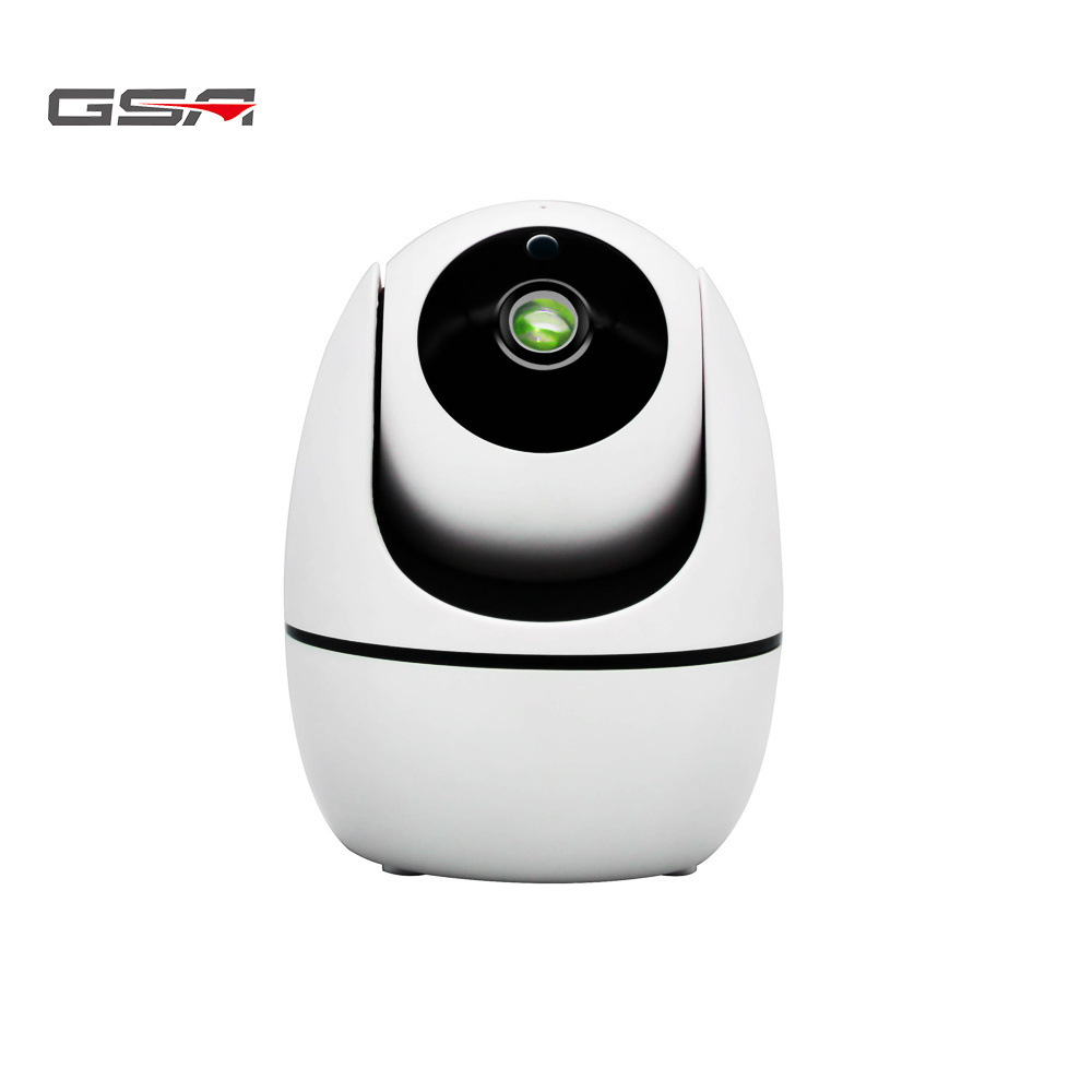 GSA 2MP H.265 small wifi baby camera Pan & Tilt two way audio AI human tracking support onvif