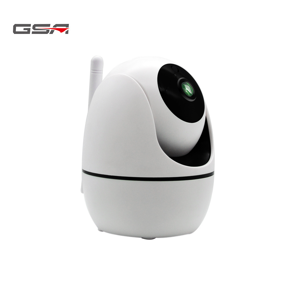 GSA 2MP H.265 small wifi baby camera Pan & Tilt two way audio AI human tracking support onvif