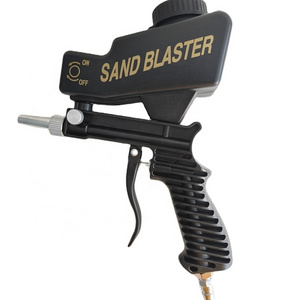 Speed Blaster Gravity Sandblaster Black Portable Media Blaster Gun