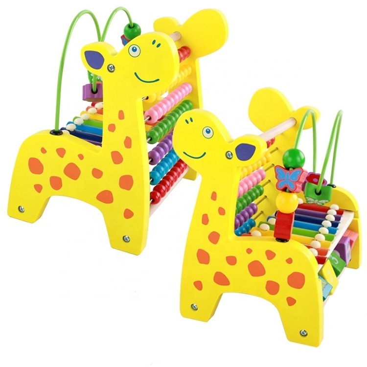 4 In 1 Giraffe Xylophone Keys Percussion Musical Instrument Piano Xylophone Toys