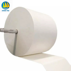 High quality source factory direct sales process tote bag packaging material base paper white cow cardboard large roll