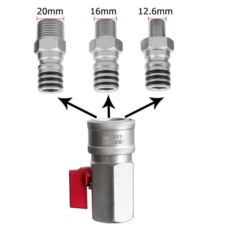 OBBL Air Pneumatic Air Compressor Quick Connect Quick Release Coupling Hose Quick Connect