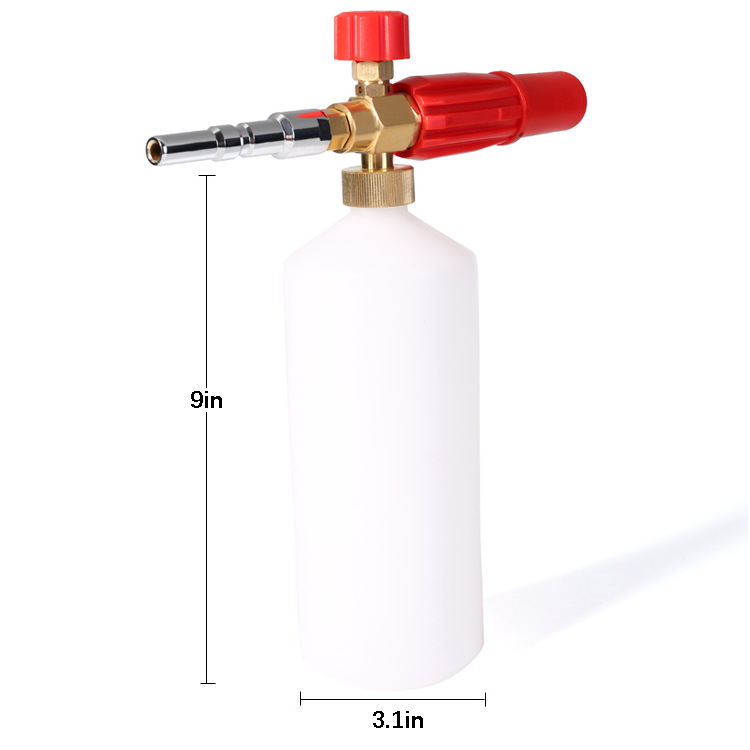 Foam Cannon 2L Car Wash High Pressure Snow Cannon Lance Foam Spray Gun