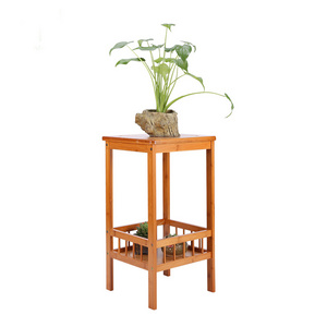 Factory Wholesale Home Decorative Rack Free Standing 3 Tier Bathroom Bamboo Bath Corner Storage Shelf