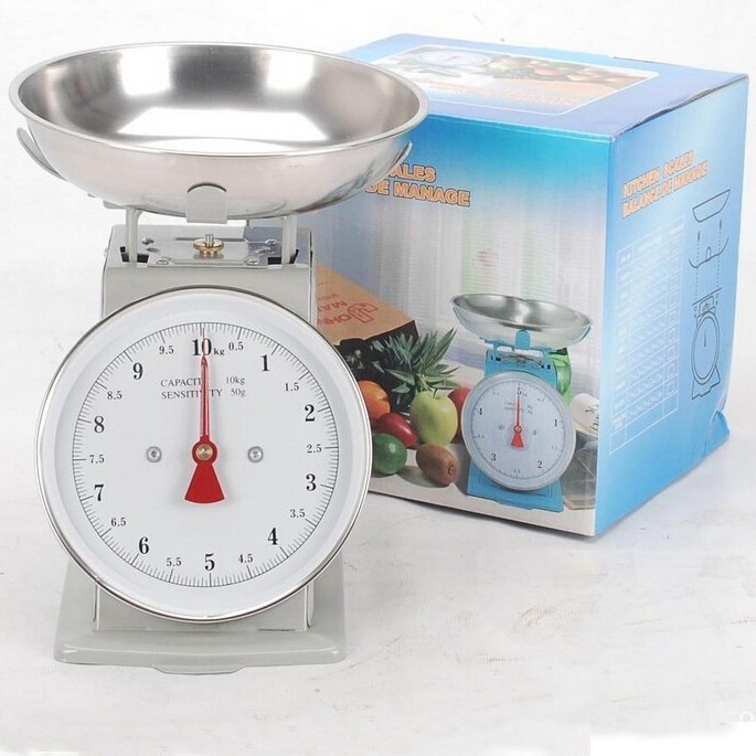 2023 High Quality Stainless Steel Waterproof Mechanical Dial Kitchen 20 Kg Household Weighing Scale