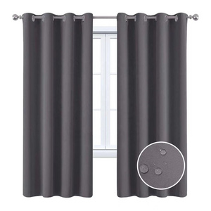 Wholesale Blackout Solid Gazebo Curtain Outdoor Curtains For Patio Waterproof