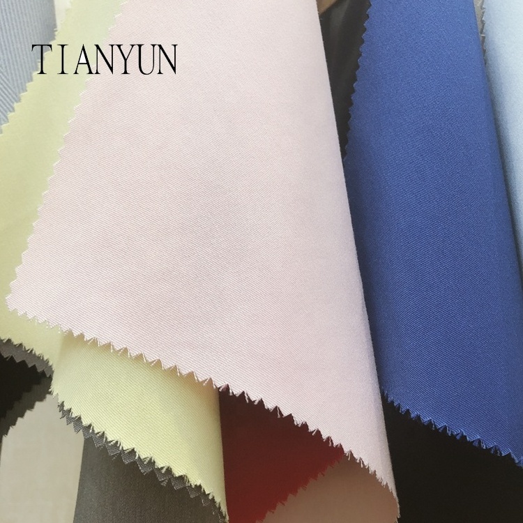 80% Polyester 18% Rayon Fourway 2% Spandex Fabrics,4 Way Strech Fabric