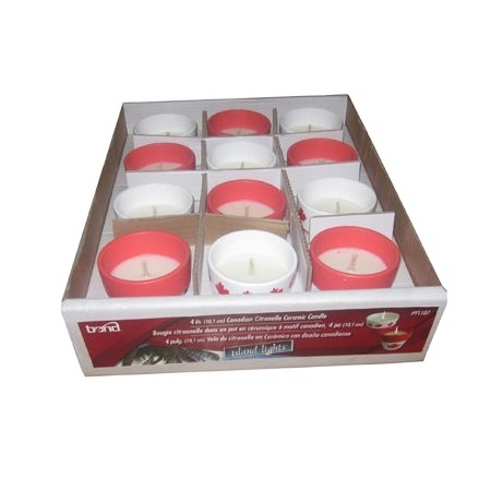 wholesale household factory high quality home decorative mini cute Citronella Candles for sale