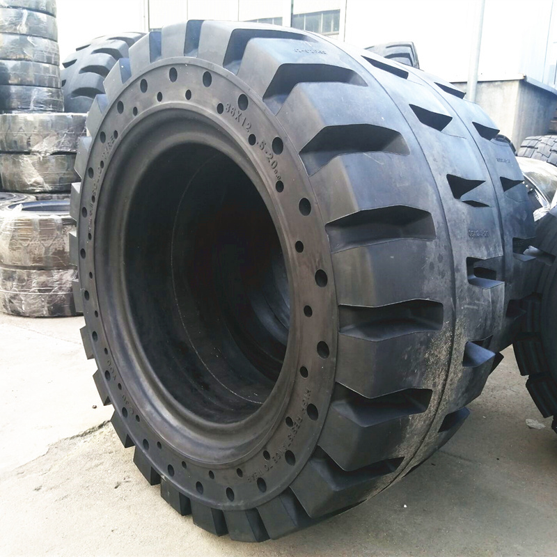 36x12.5-20 underground mining tire Skid Steer OTR solid tyres