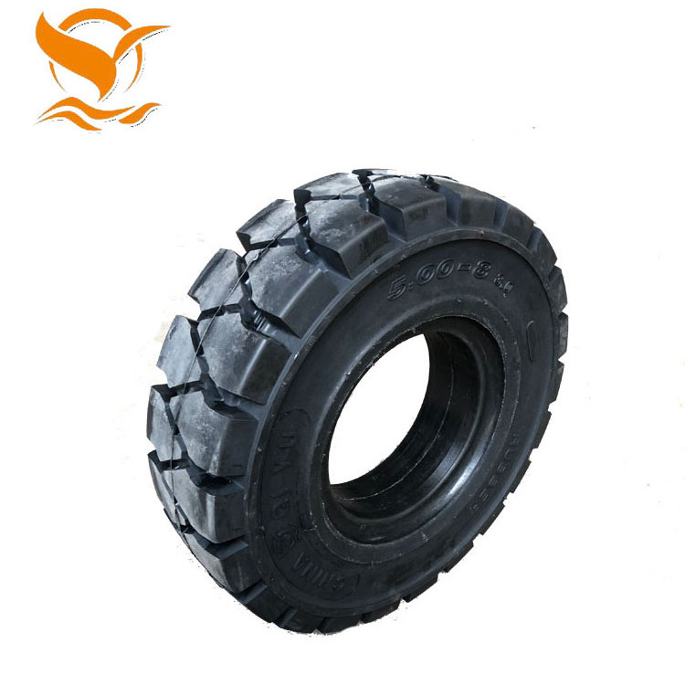 15 inch solid forklift rubber tire from china factory