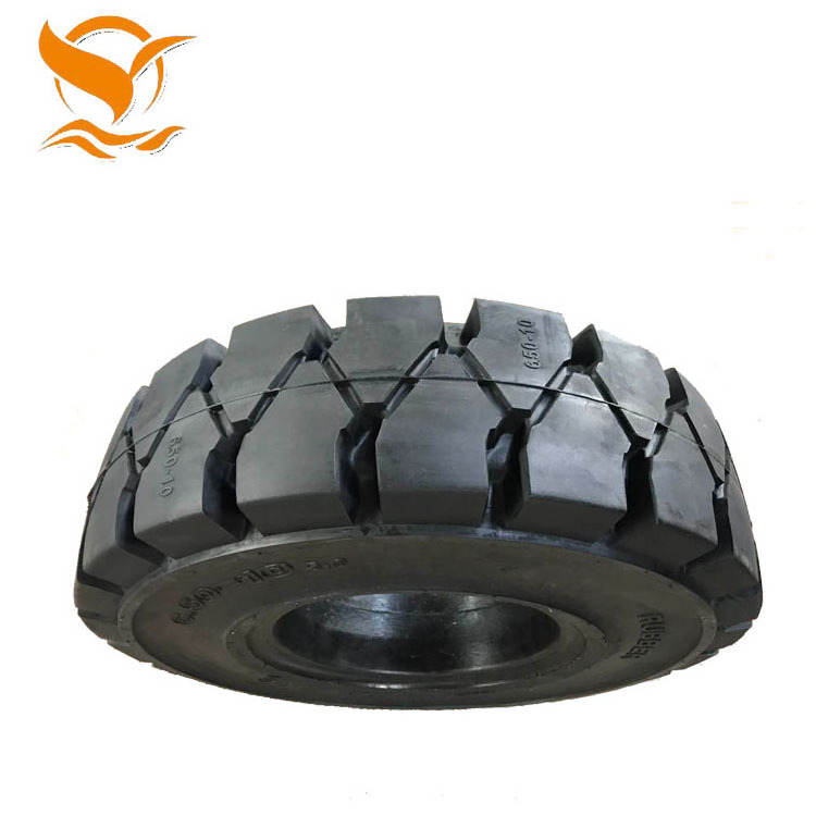 15 inch solid forklift rubber tire from china factory