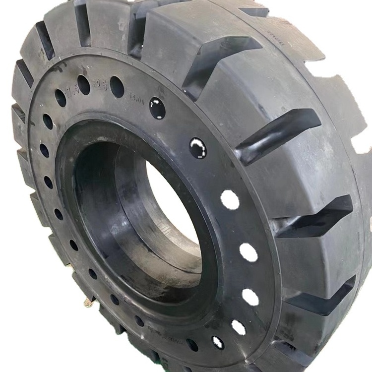 solid rubber tire otr loader wheel tire 17.5-25