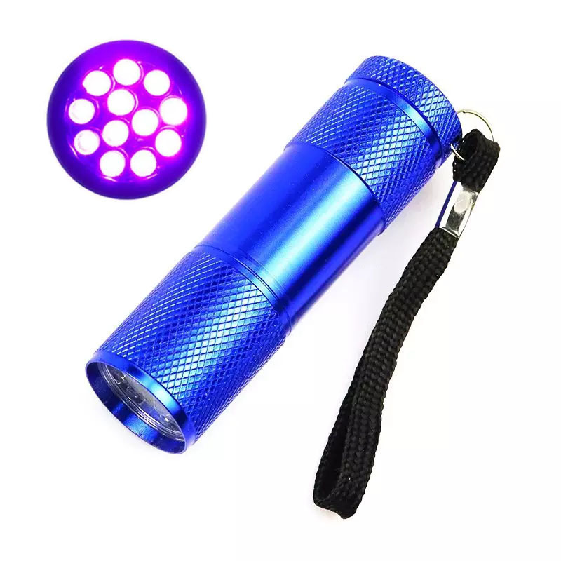 Hot Sale Mini LED Flashlight Torch Laser Pointer Pen UV Light banknote pen Camping Hiking Lamp Hook Key Chain Flashlight