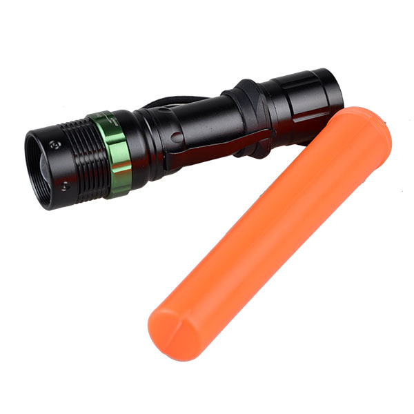 Flashlight Traffic Baton Aluminum rechargeable LED Flashlight Traffic Baton