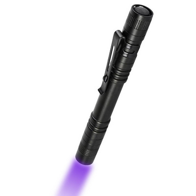 Factory Custom Made Best Handheld Aluminum Alloy Blacklight Mini 365nm UV LED Pen curing penlight flashlight