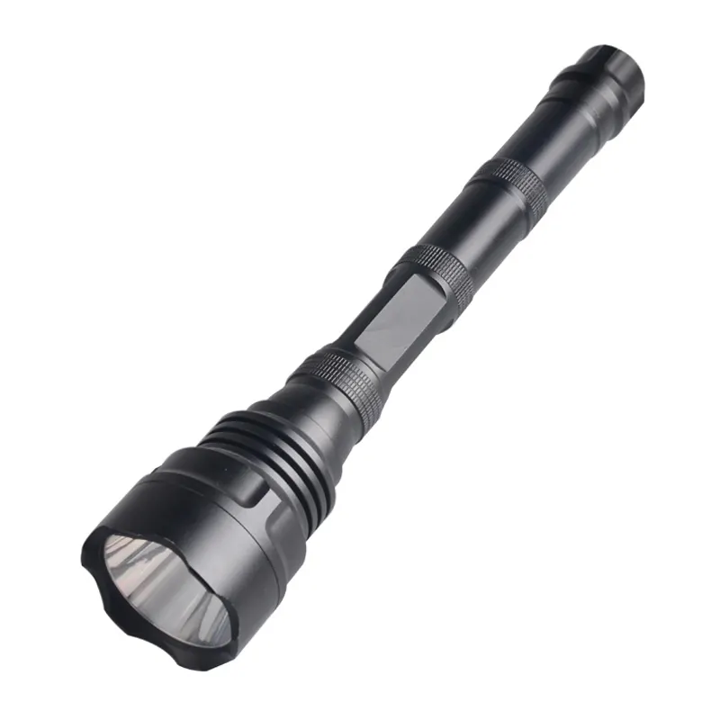 10W Powerful Long Range High Beam 4*AA Battery XML-T6 LED Waterproof Tactical Torch Flashlight For Camping Emergency