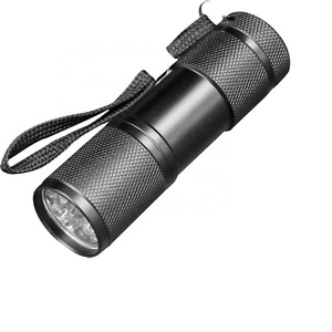 Best Sale For Cheaper 395nm 9led Mini Pocket Use 3-AAA Dry Battery UV Blacklight Torch Flashlight