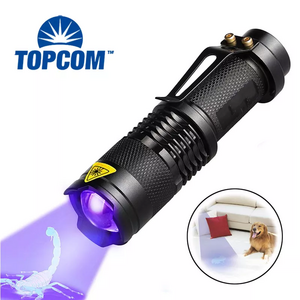 Wholesale UV Mini Keychain Led Flashlight Torch Light Lamp Waterproof UV 395nm 365nm Flashlight Small UV Flashlight Black Light