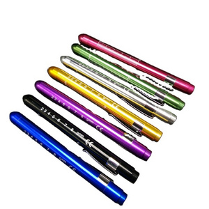 Hospital Special Doctor Nurse Pen Flashlight Inspection Mini Penlight with Pupil Gauge LED Medical Pen Light