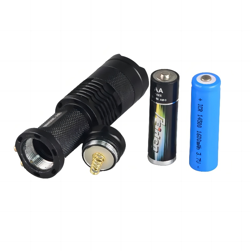 Zoomable Ultra Violet Torch 395nm 365nm Pocket Mini UV LED Black Light Flashlight Aluminum Alloy IP65 Emergency Use Sale