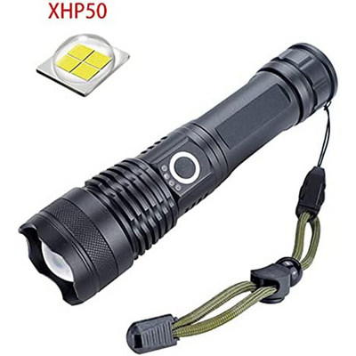 High Power 1500 Lumen Rechargeable Flashlight Promotional Wholesale Led Flashlights Upgraded Tactical Flashlight Led XHP50