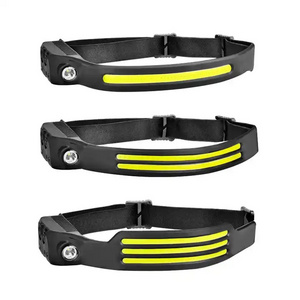 Portable Waterproof Rechargeable LED Headlamp XPE COB Sensor Headlight Outdoor Headlamp For Camping Hiking