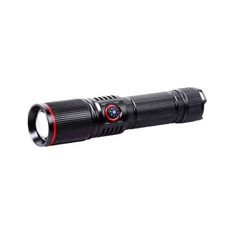 10000 lumens Outdoor Multi-functional Zoomable Flashlight 1000 meter Type-C Charging Waterproof Telescopic Aluminum Torch