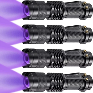 TOPCOM 395 Scorpion UV Flashlight Black Light Ultraviolet Led Flashlight Blacklight Linterna UV Torch for Money Detect