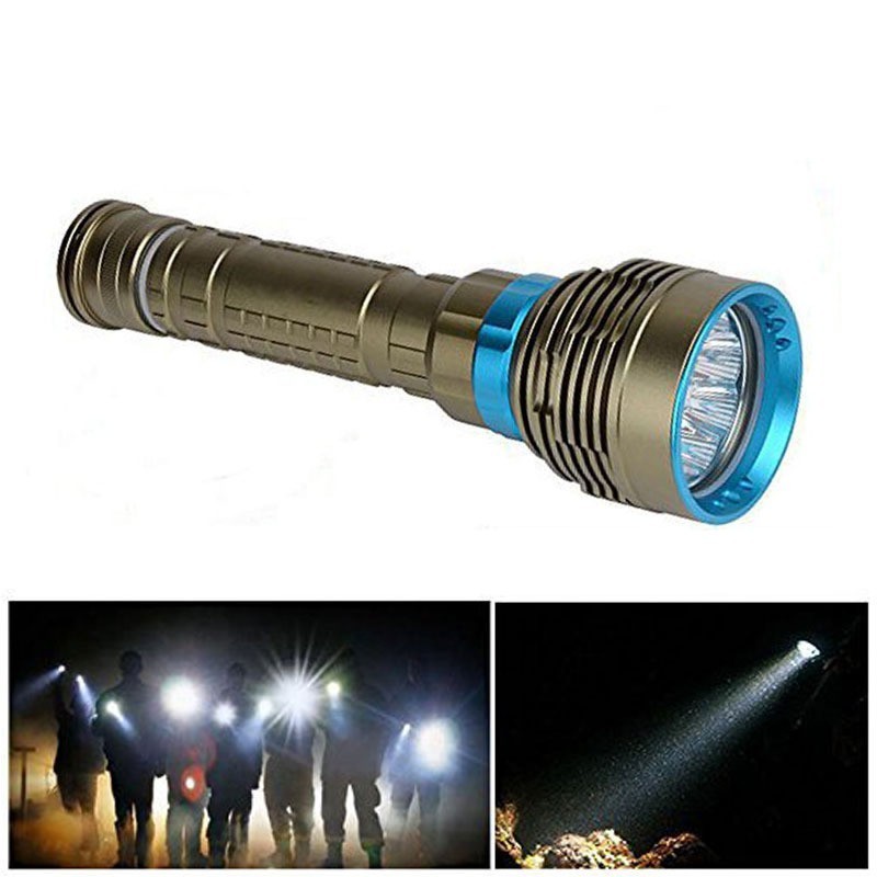 Archon D20 Diving Flashlight 5000 Lumen Waterproof Underwater L2 LED Dive Torch Scuba Diving Flashlight Torch