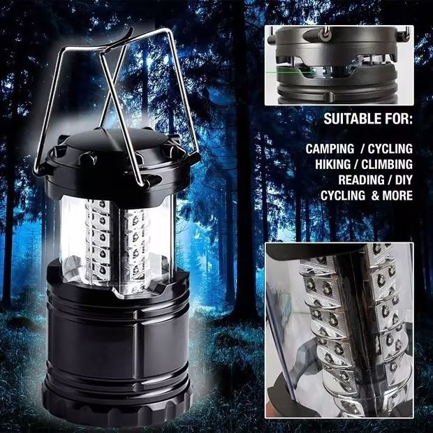 Lantern Camping Essentials Flashlight Power Outages Tent Lights Emergency Survival Gear Supplies For Camping Battery Operated