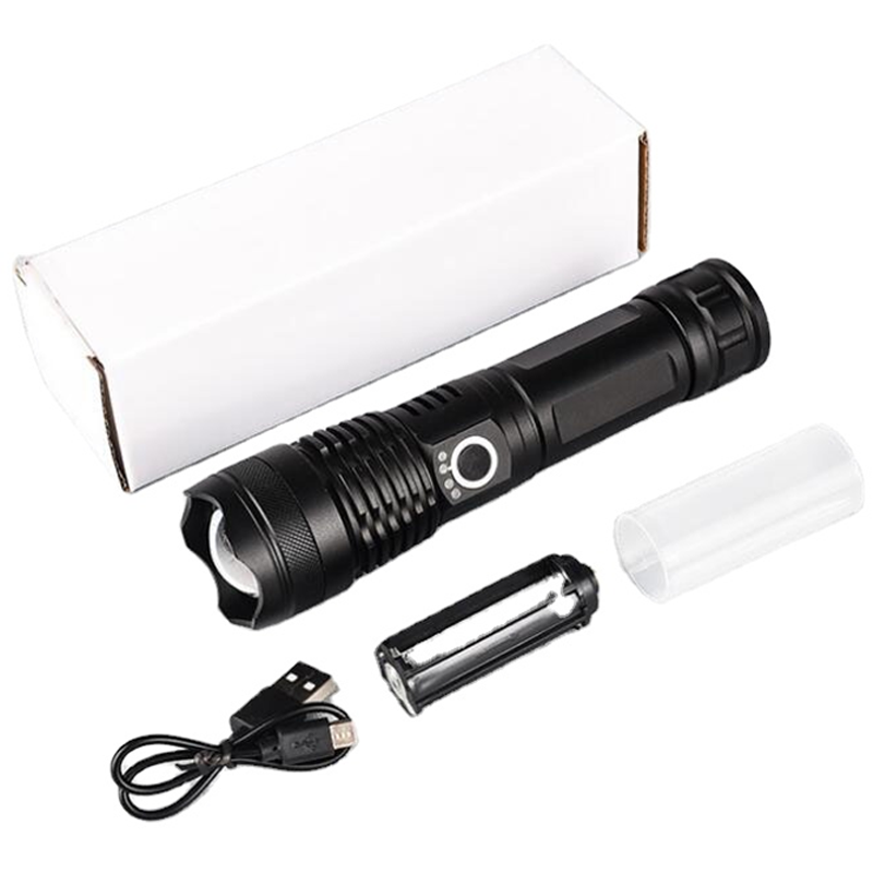 High Power 1500 Lumen Rechargeable Flashlight Promotional Wholesale Led Flashlights Upgraded Tactical Flashlight Led XHP50