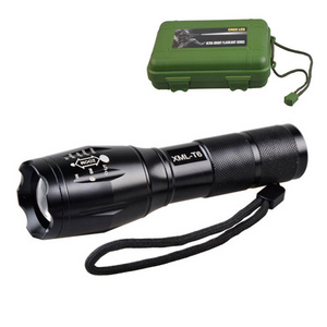 Long Range Flashlight Aluminum High Tactical XML T6 Led Flashlights Led Super Torch Flashlight LED Light 1000m