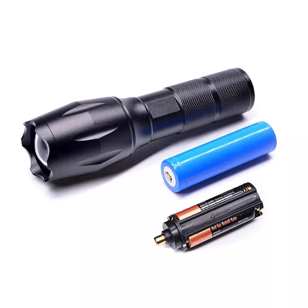 Best Selling Small Zoom 18650 Flashlight T6 LED 5 Modes LED Security Torch Light Flashlight