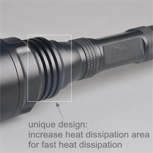 10W Powerful Long Range High Beam 4*AA Battery XML-T6 LED Waterproof Tactical Torch Flashlight For Camping Emergency