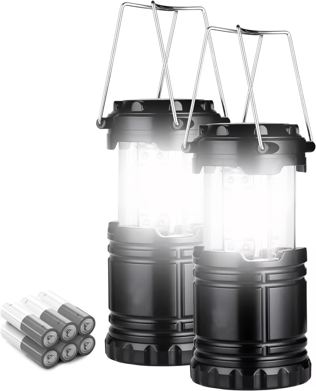 Lantern Camping Essentials Flashlight Power Outages Tent Lights Emergency Survival Gear Supplies For Camping Battery Operated