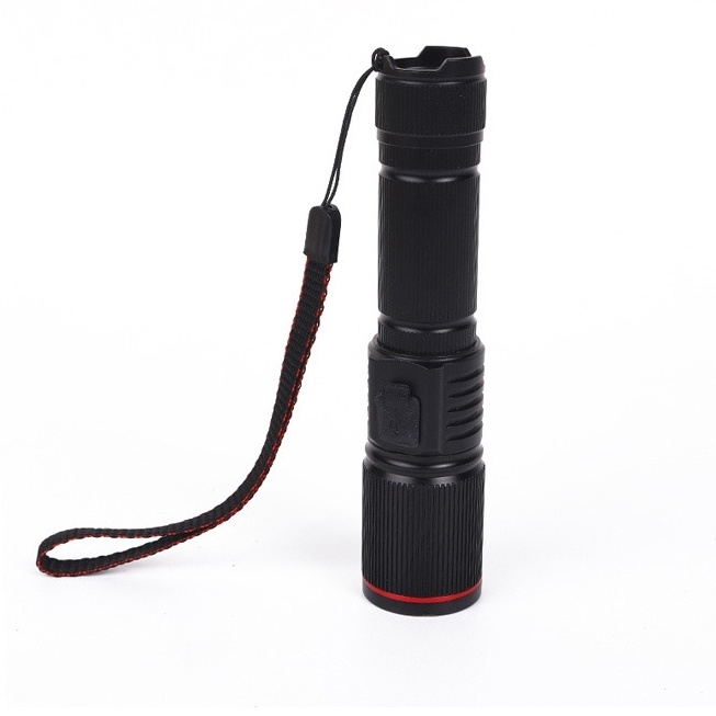 10000 lumens Outdoor Multi-functional Zoomable Flashlight 1000 meter Type-C Charging Waterproof Telescopic Aluminum Torch