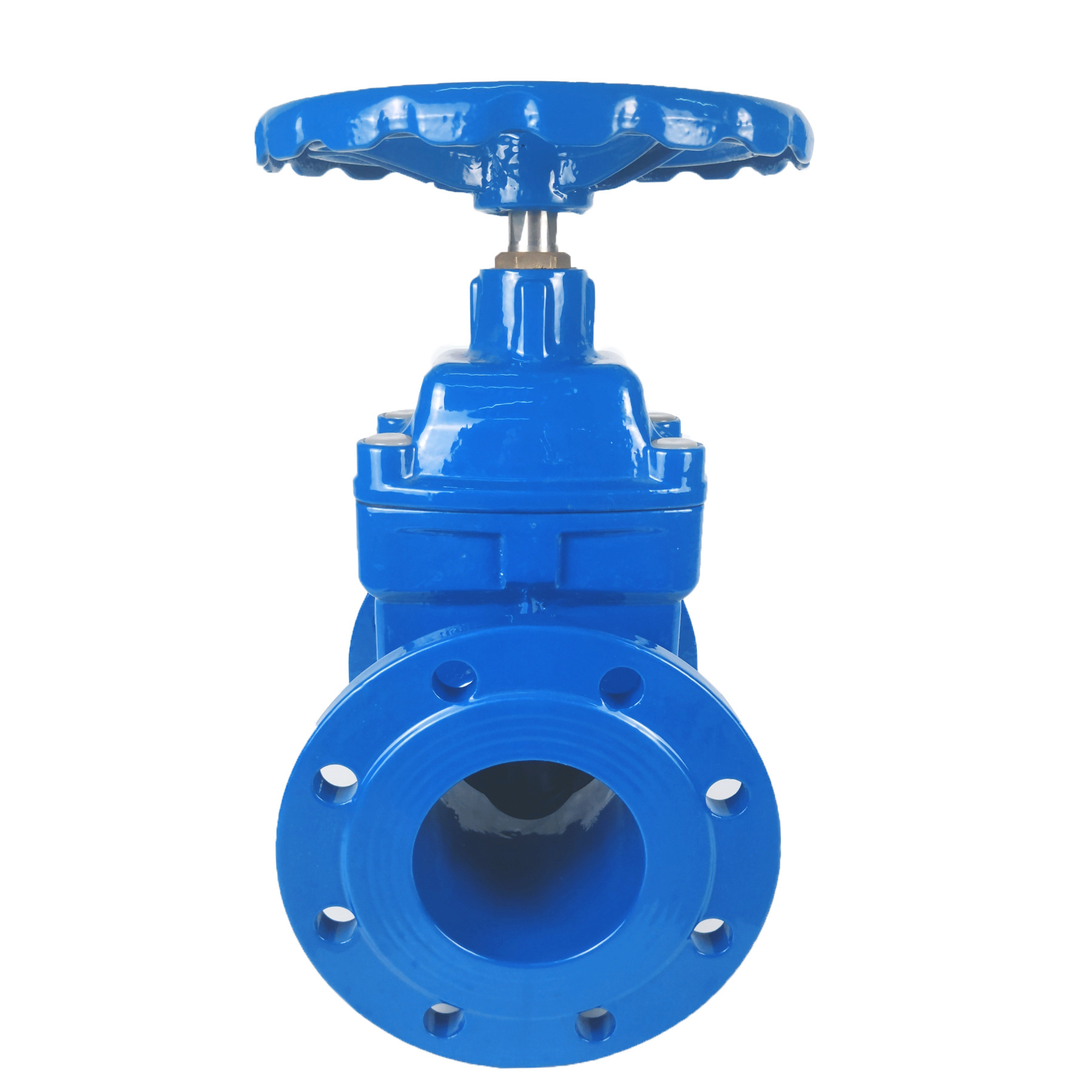 Industrial cast iron sluice rising flanged water gate valve 4 inch 6 inch 8 inch pn16 with prices