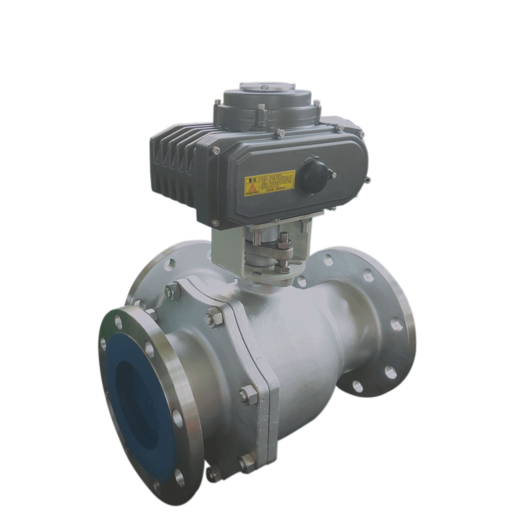 Sanitary Motorized Ball Valve 12V Plas Electric Actuator Ball Valves Cast Steel 2 Inch 4 Inches 3 Way Valve Automation Water 45S