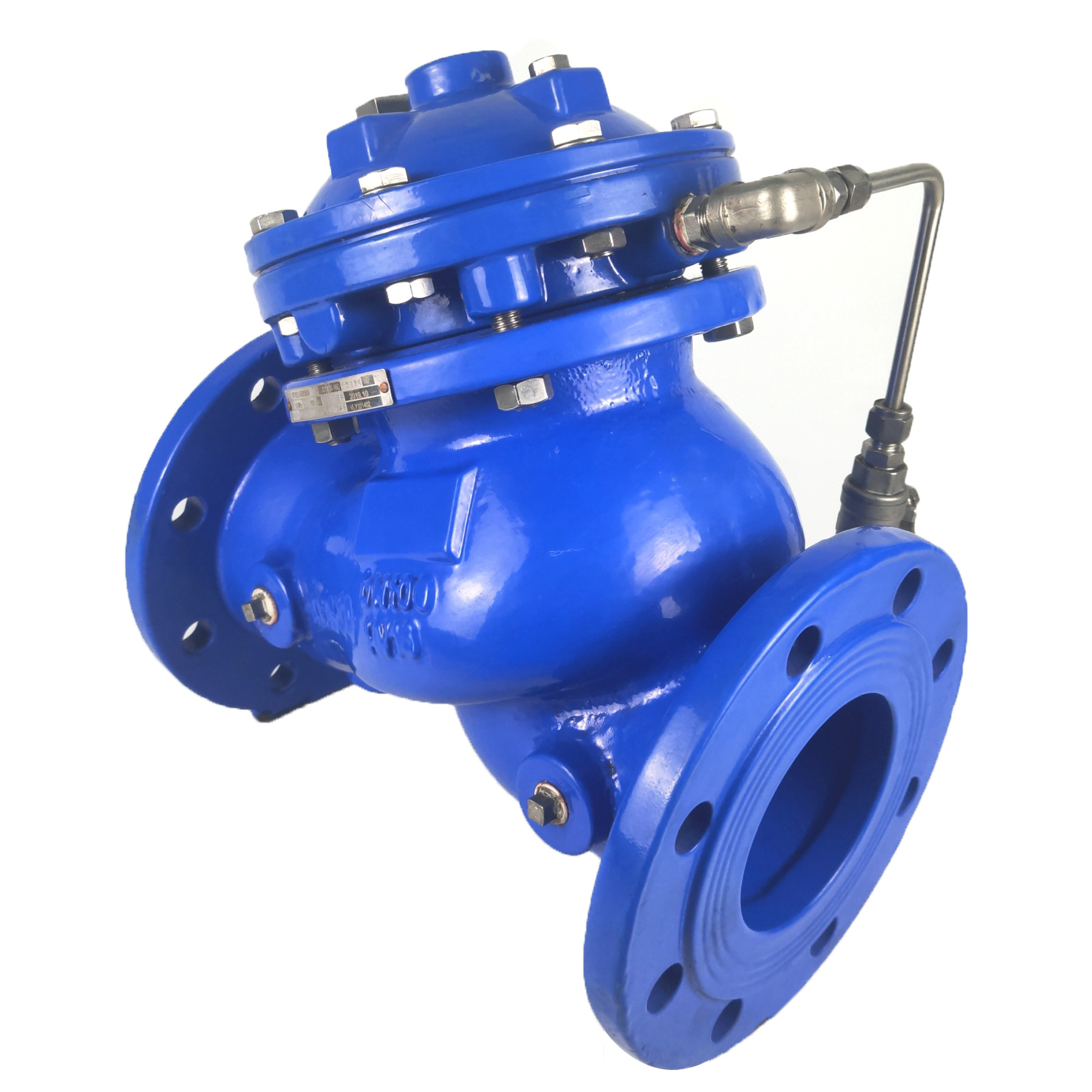 automatic PN 10 16 Ductile Iron Water Control Pressure Relief flow control Valve