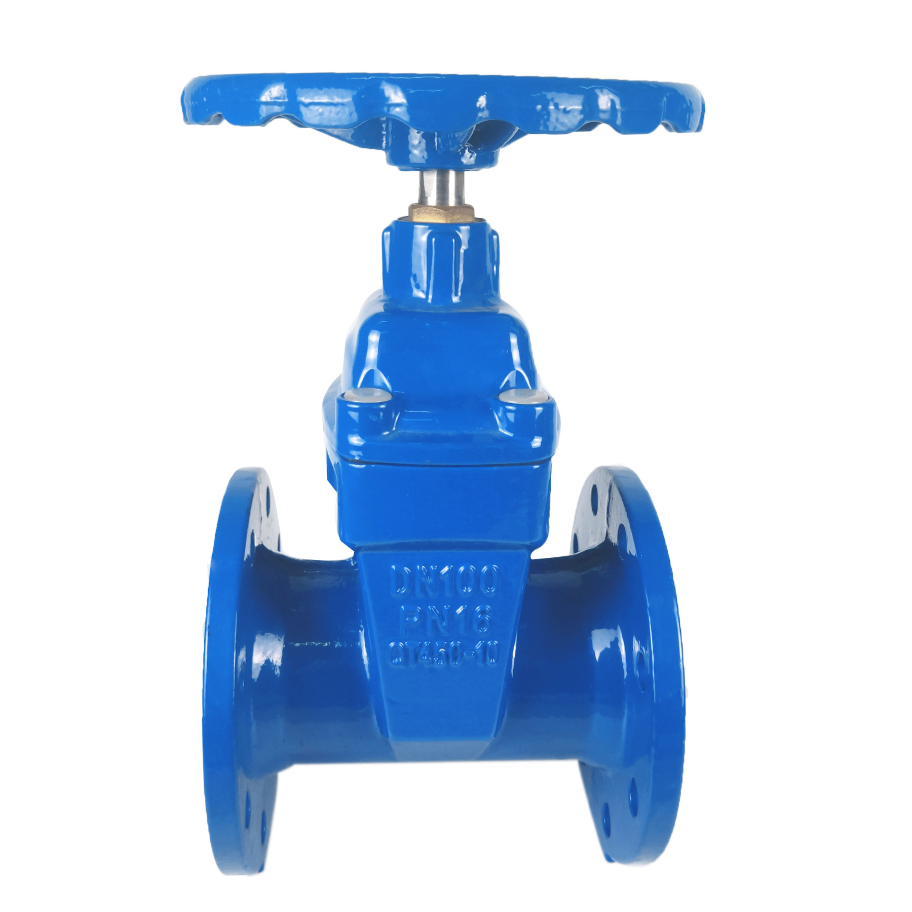 Industrial cast iron sluice rising flanged water gate valve 4 inch 6 inch 8 inch pn16 with prices