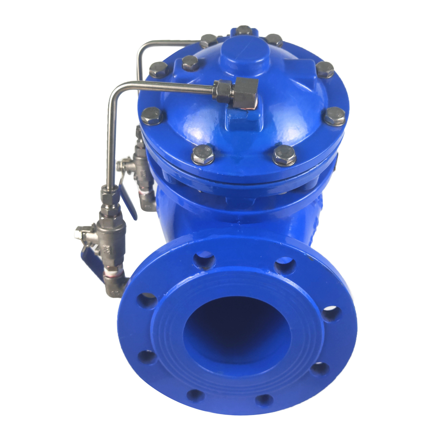 automatic PN 10 16 Ductile Iron Water Control Pressure Relief flow control Valve