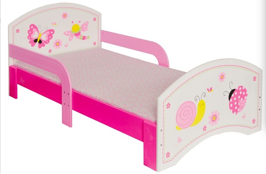 Custom Modern Designs Children Wooden Furniture Pink Child Beds For Kindergarten