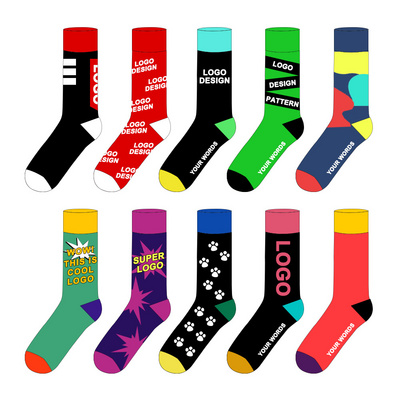 Uron socks custom logo athletic socks