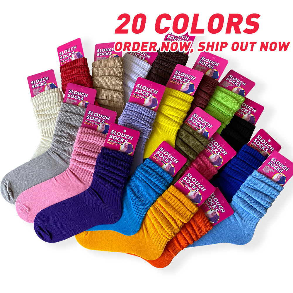 Uron 2022 new colors slouch socks for women slouch socks thin girls slouch socks