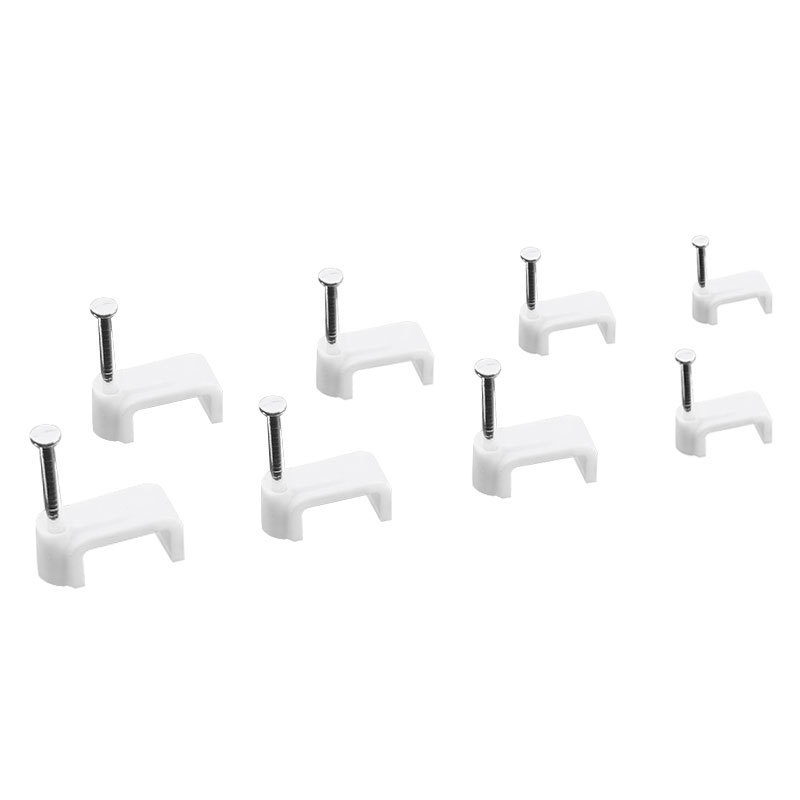 Excellent Quality Convenient Time-Saving cable holder clip adhesive cable clip 12MM flat cable clip