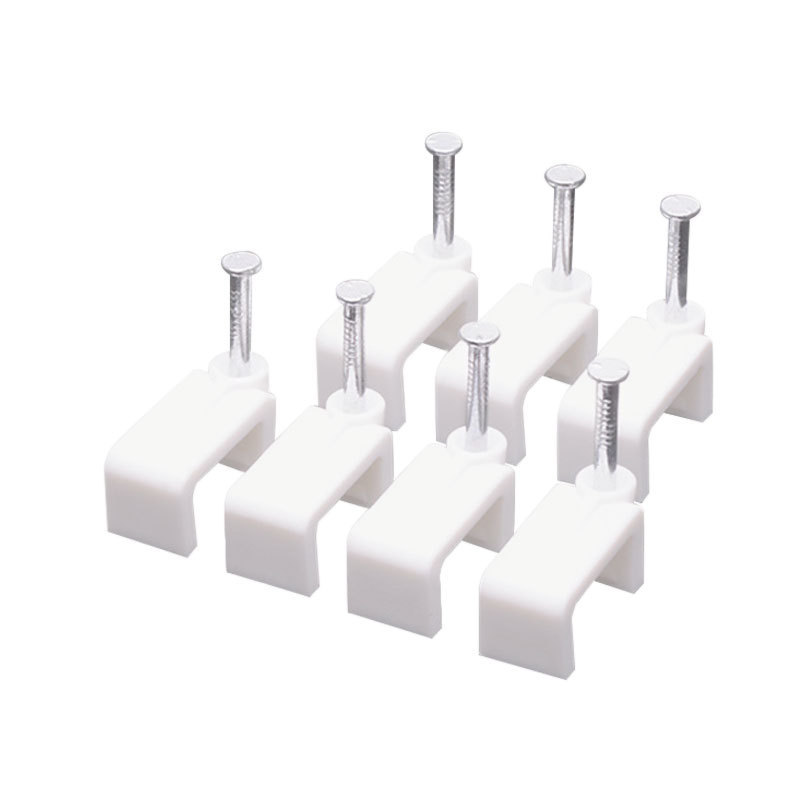 Excellent Quality Convenient Time-Saving cable holder clip adhesive cable clip 12MM flat cable clip