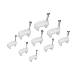 Excellent Quality Convenient Time-Saving cable holder clip adhesive cable clip 12MM flat cable clip