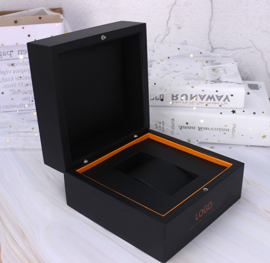 Factory custom unique watch box wooden single  watch packaging box