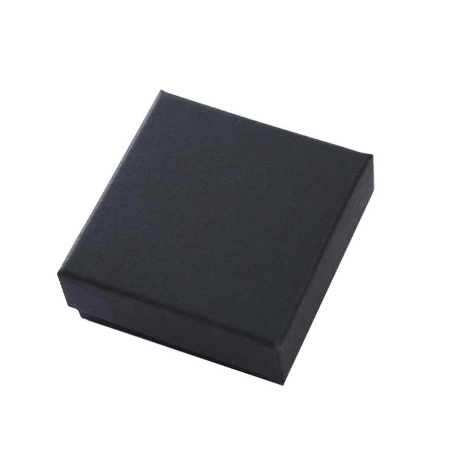 Wholesale cheap black handmade custom logo pearl necklace earring sublimation blank jewelry box