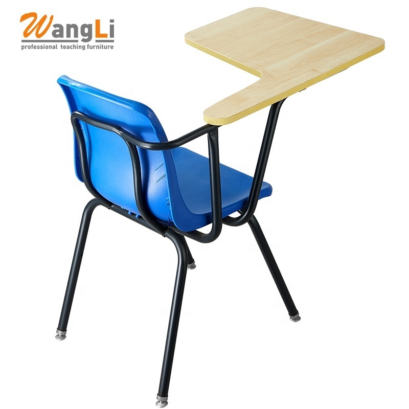 School furniture student chairs plastic school chair with writing board training chairs